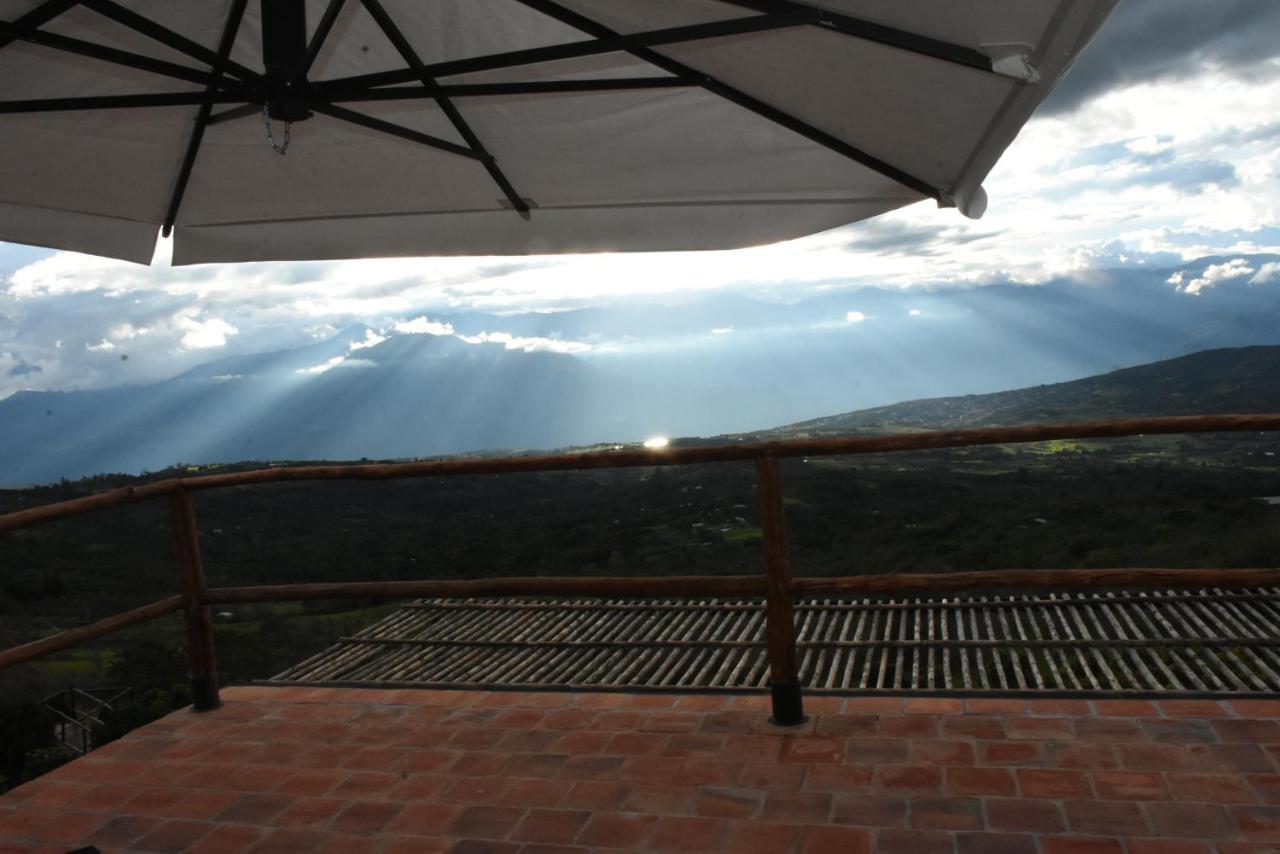 eco-Hotel Cariguá Barichara Kültér fotó
